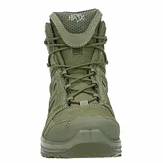 Тактичні військові черевики HAIX Black Eagle Athletic 2.0 V GTX Mid Sage — водонепроникні, Gore-Tex, замша/текстиль, фото 3