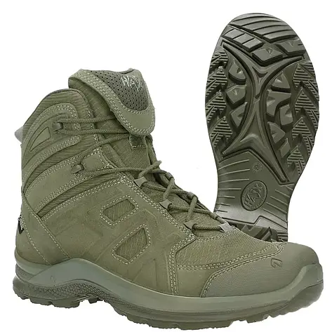 Тактичні військові черевики HAIX Black Eagle Athletic 2.0 V GTX Mid Sage — водонепроникні, Gore-Tex, замша/текстиль, фото 1