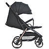 Коляска прогулянкова дитяча EL CAMINO BEYA ME 1127-G Black Leo Чорна, фото 7