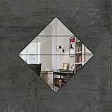 Плитка дзеркальна 150х150 полір.кр. трикутна, фото 3