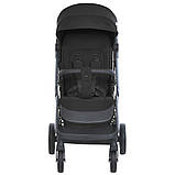 Коляска прогулянкова дитяча EL CAMINO BEYA ME 1127-B Black Чорна, фото 4