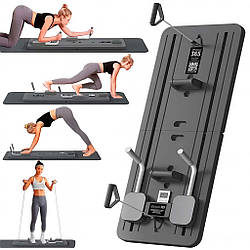 Багатофункціональна дошка для тренування з еспандерами / Дошка для фітнесу / Дошка для віджимів