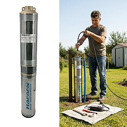 Свердловинний насос 1850 Вт, 8.3 м³/ч / ., NPO FOCUS 4-70 / Глибинний насос свердловинний