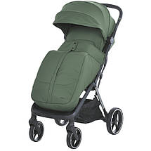 Коляска прогулянкова дитяча EL CAMINO BEYA ME 1127-B Khaki Green Зелена, фото 5