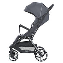 Коляска прогулянкова дитяча EL CAMINO BEYA ME 1127-B Midnight Gray Сіра, фото 4