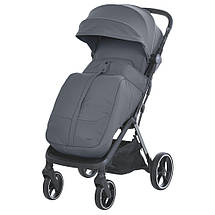 Коляска прогулянкова дитяча EL CAMINO BEYA ME 1127-B Midnight Gray Сіра, фото 5