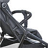 Коляска прогулянкова дитяча EL CAMINO BEYA ME 1127-B Midnight Gray Сіра, фото 9