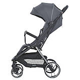 Коляска прогулянкова дитяча EL CAMINO BEYA ME 1127-B Midnight Gray Сіра, фото 4
