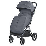 Коляска прогулянкова дитяча EL CAMINO BEYA ME 1127-B Midnight Gray Сіра, фото 5