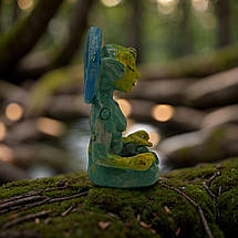 Керамічна фігурка ручної роботи / Статуетка для декору з кераміки, талісман для дому, фото 4