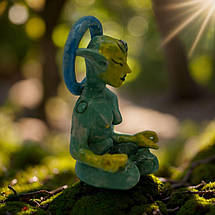 Керамічна фігурка ручної роботи / Статуетка для декору з кераміки, талісман для дому, фото 5