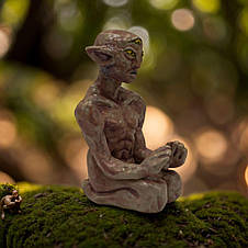 Авторська статуетка керамічна / Фігурка для декору, оригінальний оберіг і декоративний сувенір, фото 3