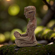 Авторська статуетка керамічна / Фігурка для декору, оригінальний оберіг і декоративний сувенір, фото 2