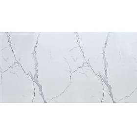 Самоклеюча плитка PET 60х30см для стін, декоративна ПЕТ панель самоклейка під мармур глянсова SW-00001671