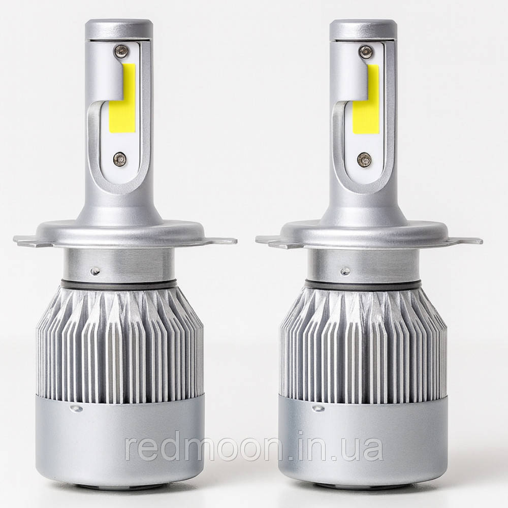 2 шт Автомобільні лед лампи, 18Вт, H11 C6 / Світлодіодні лампи / Автолампи / LED лампи для авто, фото 1