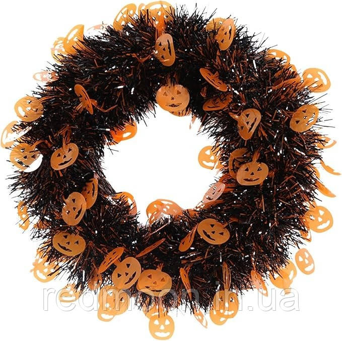 Вінок із гарбузами 27 см, HW4453, фото 1