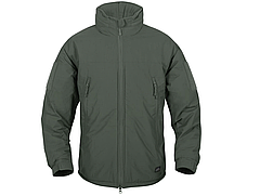 Зимова термокуртка Helikon-Tex Level 7 Apex Climashield Alpha Green — утеплена чоловіча куртка з капюшоном, фото 2