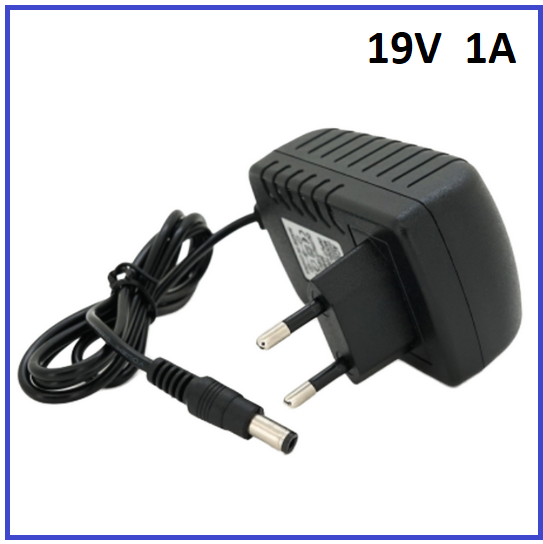 Імпульсний адаптер живлення Voltronic 19В 1А (19Вт) штекер 5.5/2.5, фото 1