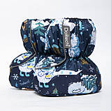 Дитячі зимові пінетки з утеплювачем Thermoloft 200 Мембранні від 0 до 18 місяців (14см) Єті, фото 3