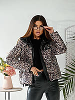 Куртка жіноча стильний короткий пуховик