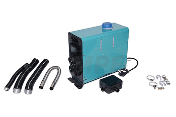 Автономний повітряний обігрівач TEMPEST 12V, 5 кВт, дизель, бак 5 л (верхній), дисплей, пульт