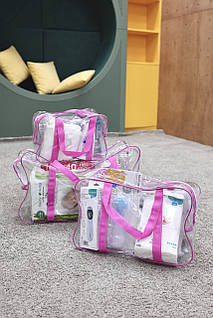 Набір сумок у пологовий будинок Bimbo, pink