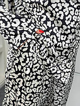 Шовкова жіноча піжама: сорочка та штани великого розміру Розміри: 48-50, 52-54, 56-58, 60-62, фото 2