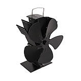 Камінний вентилятор термоелектричний KAMINER, 5 лопатей, без електрики, 60–345°C - Польща, фото 7