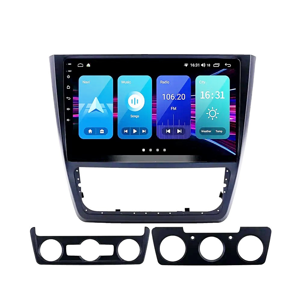 Штатна магнітола андроїд Skoda YETI 2009-18, Автомагнітола 2 дин 2/32, штатний головний пристрійшкода, фото 1