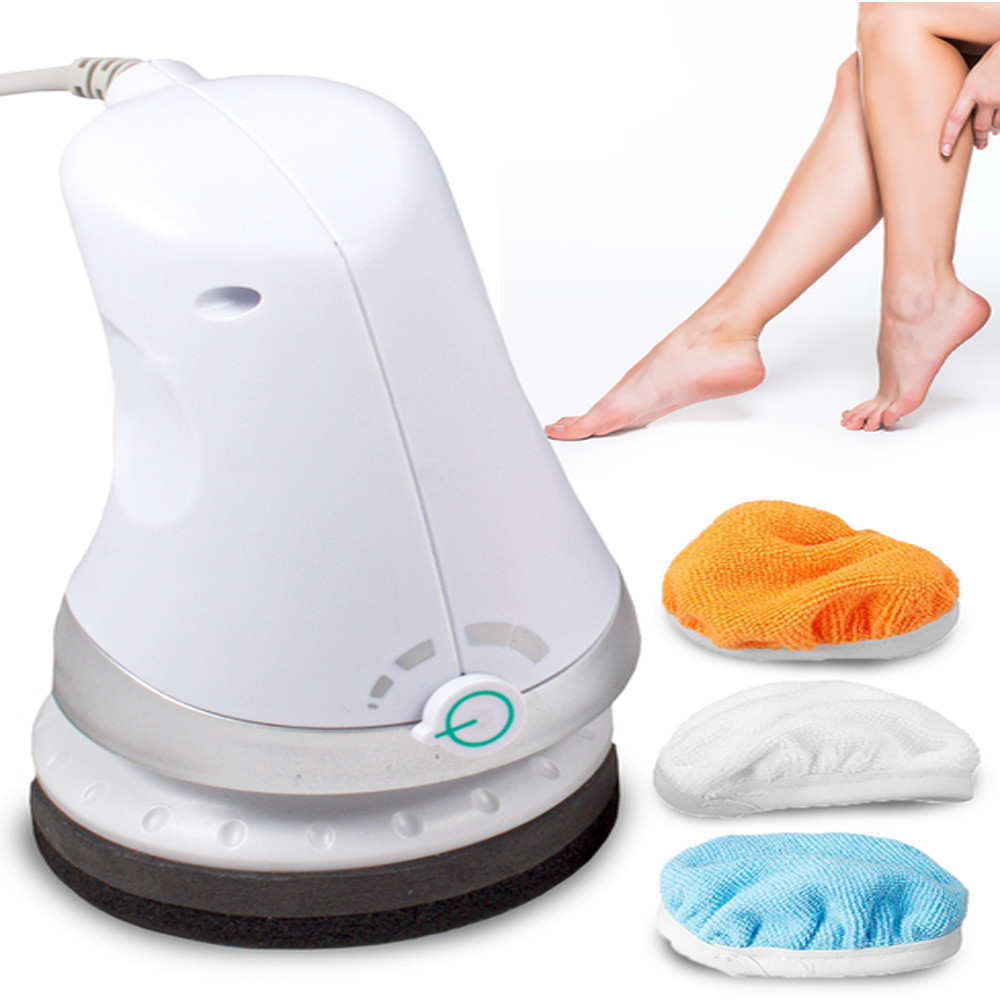 Антицелюлітний масажер для тіла 3 насадки, від мережі / Ручний електромасажер / Ручний масажер, фото 1