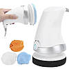 Антицелюлітний масажер для тіла 3 насадки, від мережі / Ручний електромасажер / Ручний масажер, фото 6