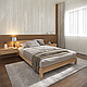Ліжко двоспальне "Мона" з натурального дерева, фото 4