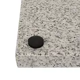 Набір для піци Ruhhy 24264 – гранітний камінь 38×36×2 см + бамбукова дошка 35×29 см, фото 7