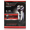 Акумуляторна електробритва, USB, SURKER SK-316 / Тример для чоловічої бороди / Тример для стрижки бороди, фото 7
