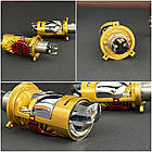 LED H4 40W (5500K) Світлодіодна лампа з лінзою, фото 2