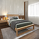 Ліжко двоспальне "Діна" з натурального дерева, фото 4
