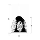 Підвісний світильник SLP-004 BK+GD, фото 2