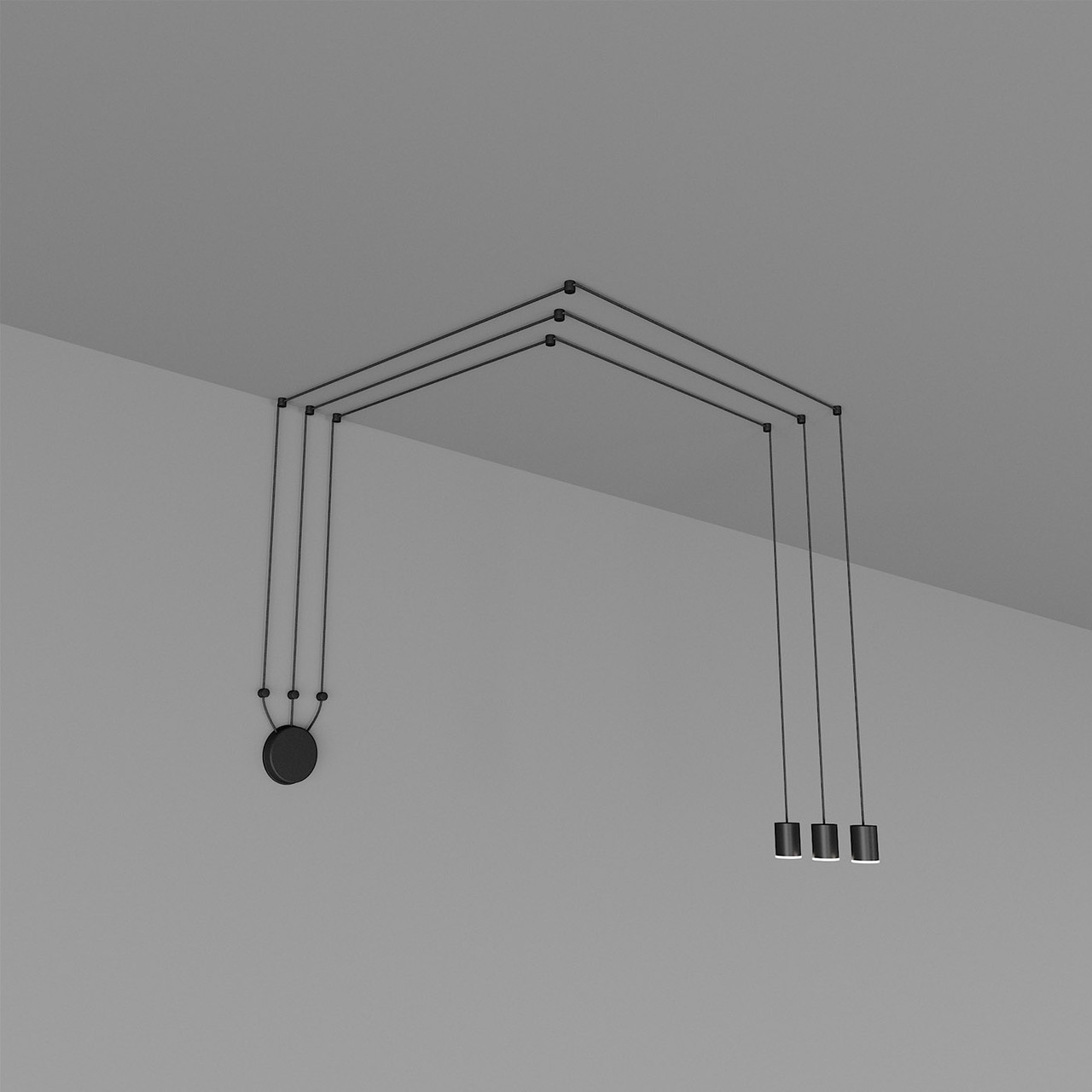 Люстра-павук SV0107-3 BK 4000K, фото 1