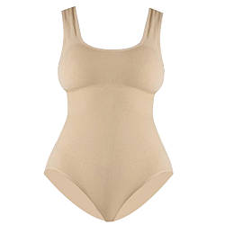 Коригувальне боді з утяжкою, M/L, Бежевий / Коригувальна білизна / Стягувальний боді