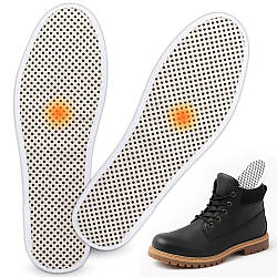 Турмалінові устілки з підігрівом, розмір 36 / Термоустілки для взуття / Грілка-устілка для ніг