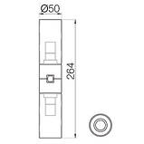 8878 Module K8 Brass 3000K, фото 2