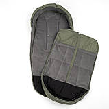 Дитячий зимовий конверт чохол на флісі з утеплювачем у візок коляску Тренд Зелений, фото 7