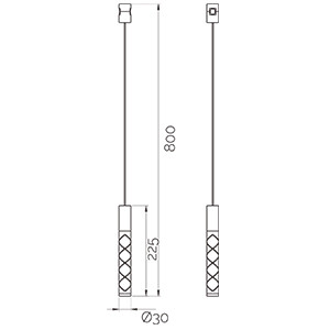 8878 Cable Module C Black 3000K, фото 1