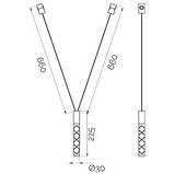 8878 Cable Module C-2 Brass 3000K, фото 2