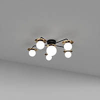 Стельовий світильник SV0028-6P BK+GD