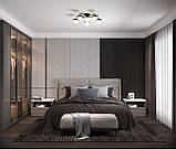 Стельовий світильник SV0028-6P BK+GD, фото 3