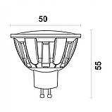 LED лампа LED UL MR16-6W-N GU10, фото 2