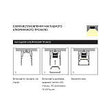 Алюмінієвий профіль LED PXG-5575-M, фото 5