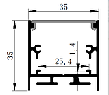 Алюмінієвий профіль LED PXG-3535-M, фото 2