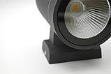 Вуличний світильник OLP2234-COB 6W+6W BK 3000K IP54, фото 6